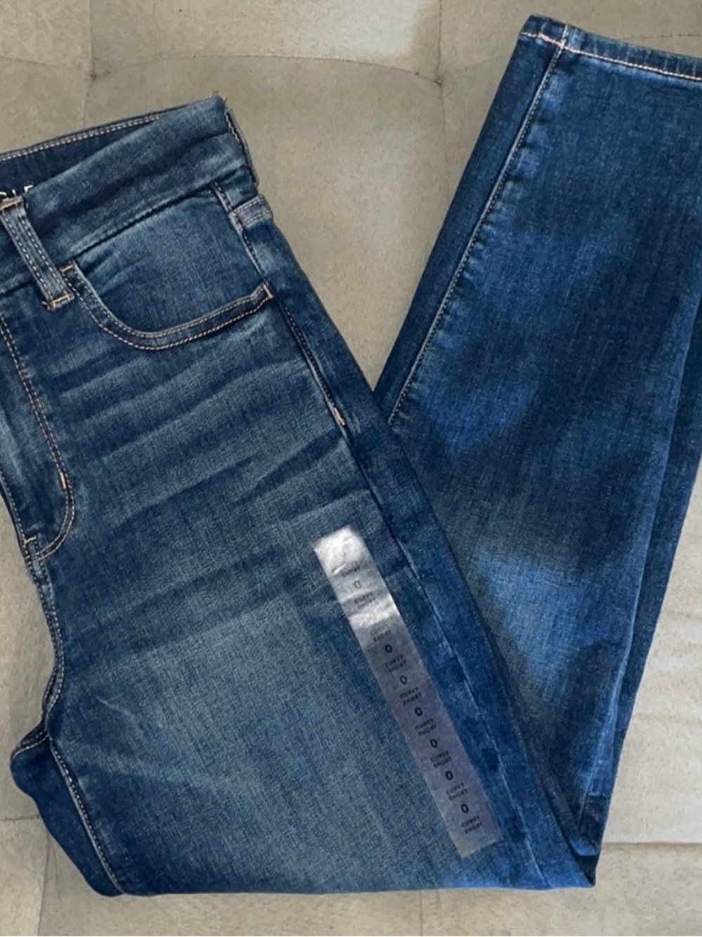 American Eagle Outfitters High-Rise Indigo Blue Women’s Jeans - Picture 8 of 16